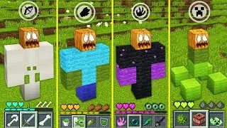 MUTANT HEROBRINE TOTEM MOBS SKELETON ZOMBIE ENDERMAN CREEPER HOW TO PLAY in MINECRAFT Battle
