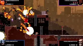 (Xbox series s) No Mercy | Ultra Graphics | Broforce Gameplay on Xbox series s