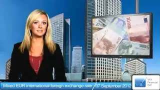 Mixed EUR international foreign exchange rate