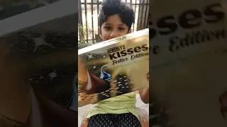 Hershey's kisses festive edition |almond |cookies n creme|chocolate #shorts