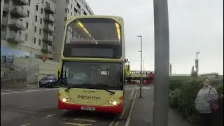 Buses in Brighton Marina, 5th September 2018