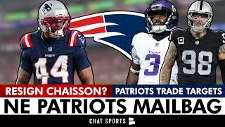 NE Patriots Rumors Q&A: New England Getting MAJOR Changes In 2026? Patriots Trade Candidates