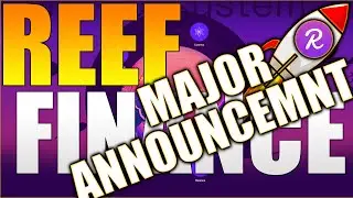 HUGE REEF ANNOUNCEMENT! - Reef Finance Price Prediction - REEF Price Prediction - Crypto REEF Coin