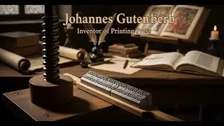 Johannes Gutenberg: The Man Who Printed the Future