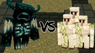 minecraft warden vs iron golem in minecraft|mob fight minecraft|wardenvsiron golem in minecraft