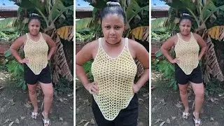 Bora crochetar comigo?🧶💗 Projeto Regata Val Fadinha 🧚💗#10