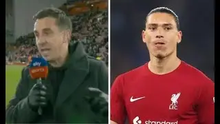 Liverpool star Darwin Nunez fired Gabriel Jesus w.a.r.ning by Gary Neville