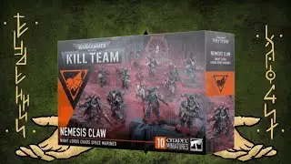 Warhammer 40k Kill Team  - Nemesis Claw - Розпаковка 