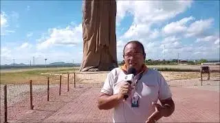 COMO ESTAR AS OBRAS DA ESTÁTUA DE SÃO FRANCISCO