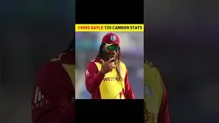 Chris Gayle T20 stats #cricket #t20 #chrisgayle