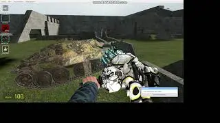 having fun blowing up ww2 german tanks & russian tank car. | gmod