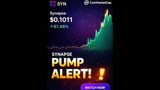 SYNAPSE is trending🚨Traders are watching this move #crypto #trendingcrypto #bitcoin #cryptotrading