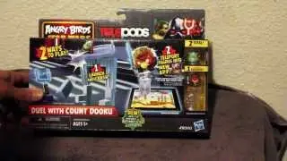 Unboxing Angry Birds Star Wars II Telepod (Duel With Count Dooku)