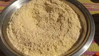 Bundelkhandi style urad palak ki bhaji 