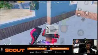 scout rage after PMPL Finals first match