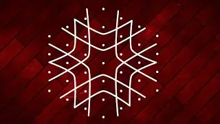 Latest Diwali 2020 Diya Rangoli design with 7 to 4 dots, Easy deepam Muggulu, simple vilakku kolam