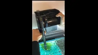 Cleaning Aqua One Hang On Filter Assembly and Changing Carbon Cartridge