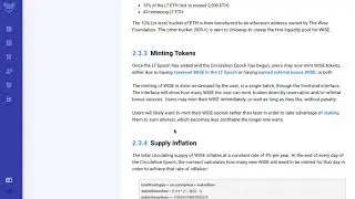 Wise Token Crypto Tutorial for Beginners - What is Minting Wise Tokens? FAQ 10