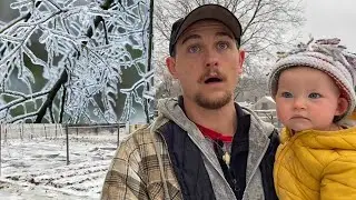 Insane Ice Storm - The Damage Is Done!