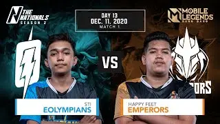 Aggressive Gaming | The Nationals Season 2 MLBB Day 13 Pt. I