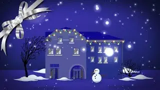 💕 Sentimental music box 💕 snow healing animation &rdquo;Present from Snow man&rdquo;