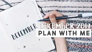 PLAN WITH ME | December 2017 Bullet Journal