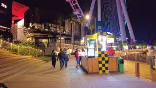 GW - Magical Night Walk to Bluewaters Island | Dubai's Glittering Paradise After Dark - 4K 60 FPS