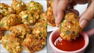 I Combined Boiled Egg With Potato & Make This Crispy Snack Recipe | Egg Onion Snacks Recipe | N'Oven