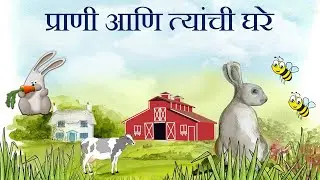 प्राणी आणि त्यांची घरे | Animals and their home