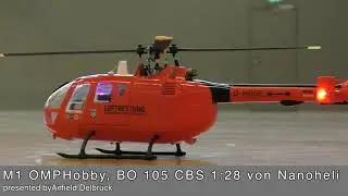 M1 OMPHobby, BO 105 CBS 1:28 von Nanoheli