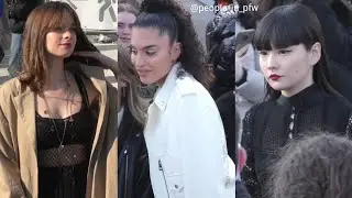 Stella Banderas, Jessica A&iuml;di & Kozue Akimoto - Dior Fall Winter 23/24 show in Paris - 28.02.2023