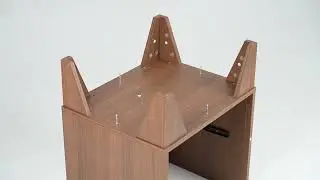 F009 1 Drawer Fluted Panel Nightstand Installation Video