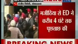 Punjab minister Bikram Singh Majithia questioned by ED in drugs case