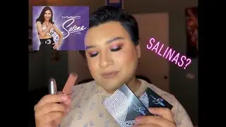 TRYING OUT THE MAC X SELENA COLLECTION | Blue Beauty