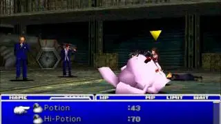 FFVII Hard Mod - Level 7 Tifa vs. Reno & Rude in the Gelnika (NIIWNA)