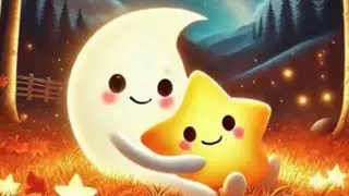 Little Moon and Star Sleeping | Sleep Music | Lullaby 
