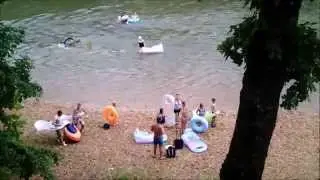 Black River Lodge floating