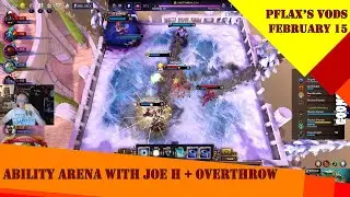 [FULL VOD] PFlax & Yogs Joe H play Ability Arena + Overthrow w/Lads Feb 15 2023 - 