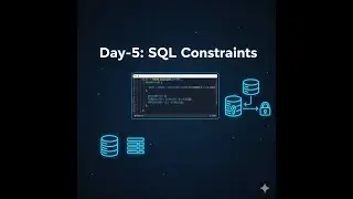 День 5: Ограничения SQL в SQL Server | Первичный ключ, внешний ключ, уникальный ключ, проверка, з...