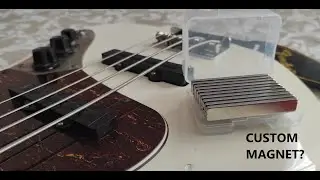 Custom Bass Pickups - Adding a magnet?
