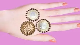Very Easy Bindi Mehndi Design | Beautiful Stylish Jewellery mehndi design trick