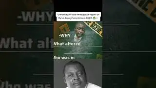 CCTV camera footage reveals final moments to the death of the Former Lugari Mp Cyrus Jirongo 😥😥😥