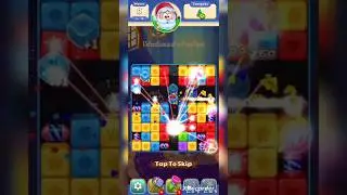 Christmas Blast & Match Games - Level 16 Throne Room gameplay cute block pop blast match decor game