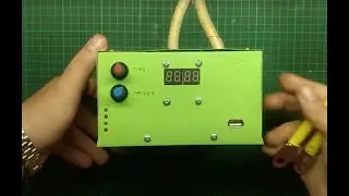 Самодельная точечная сварка. Homemade spot welding.