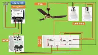 House Wiring or Home Wiring Simple Animation