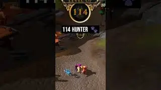 114 Hunter!! 🐾 | Runescape 3 #runescape #runescape3 #rpg