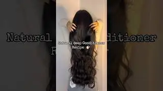 How to make Natural Organic DIY Deep Conditioner at home!✨️ #haircare #explore #fyp #healthyhair
