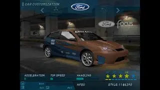 NFS Underground car Stewart (Ford focus)