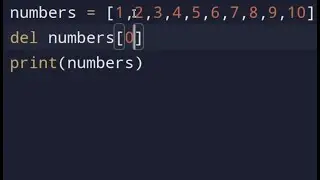 How to DELETE first or last element of a PYTHON list