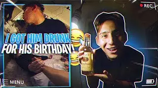 I GOT MY VIDEOGRAPHER DRUNK FOR HIS 21ST BIRTHDAY